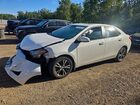 2019 Toyota Corolla L White vin: 2T1BURHE4KC226519