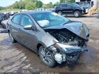2018 Toyota Corolla Xle Серый vin: 2T1BURHE5JC014808