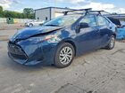 2018 Toyota Corolla Le Синий vin: 2T1BURHE5JC018390