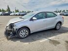 2019 Toyota Corolla Le Gray vin: 2T1BURHE5KC157064
