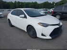 2019 Toyota Corolla Le White vin: 2T1BURHE5KC240882