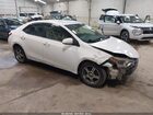 2016 Toyota Corolla Le White vin: 2T1BURHE6GC688054
