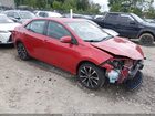 2017 Toyota Corolla Se Red vin: 2T1BURHE6HC921013