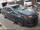 2018 Toyota Corolla Le Gray vin: 2T1BURHE6JC016776