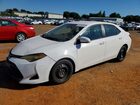 2019 Toyota Corolla Le White vin: 2T1BURHE6KC155145