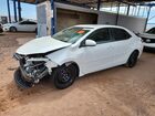2016 Toyota Corolla Le Plus White vin: 2T1BURHE7GC725936