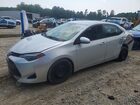 2018 Toyota Corolla Le Silver vin: 2T1BURHE7JC059667
