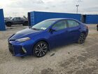 2017 Toyota Corolla Se Синий vin: 2T1BURHE8HC950190