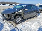 2018 Toyota Corolla Le Gray vin: 2T1BURHE8JC108021