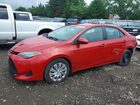2017 Toyota Corolla Le Red vin: 2T1BURHE9HC789929