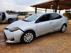 2017 Toyota Corolla L Silver vin: 2T1BURHE9HC850597