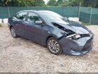 2018 Toyota Corolla Xle Blue vin: 2T1BURHE9JC001723