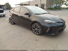 2018 Toyota Corolla Se Черный vin: 2T1BURHE9JC986699