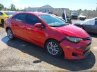 2017 Toyota Corolla Le Red vin: 2T1BURHEXHC774016