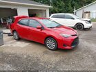 2017 Toyota Corolla Le Красный vin: 2T1BURHEXHC862192