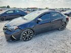 2017 Toyota Corolla Se Черный vin: 2T1BURHEXHC878330