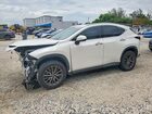 2022 Lexus Nx 350 White vin: 2T2GGCEZ6NC012228