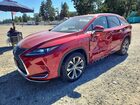 2021 Lexus Rx 350 Red vin: 2T2HZMDAXMC287356