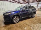 2019 Toyota Rav4 Xle Premium Blue vin: 2T3A1RFVXKC031636