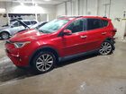 2017 Toyota Rav4 Limited Red vin: 2T3DFREV6HW558368