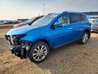 2016 Toyota Rav4 Limited Blue vin: 2T3DFREV9GW442144