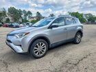 2016 Toyota Rav4 Limited Silver vin: 2T3DFREV9GW456528