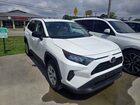 2022 Toyota Rav4 Le White vin: 2T3H1RFV0NC207497