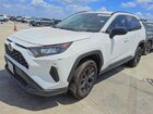 2021 Toyota Rav4 Le White vin: 2T3H1RFV2MC152825