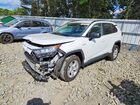 2020 Toyota Rav4 Le White vin: 2T3LWRFV2LW084051