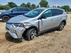 2018 Toyota Rav4 Xle Silver vin: 2T3RFREV2JW704955