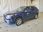2019 Toyota Rav4 Hybrid Xle Синий vin: 2T3RWRFV4KW025835