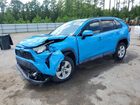 2019 Toyota Rav4 Xle Бирюзовый vin: 2T3W1RFV3KW007442