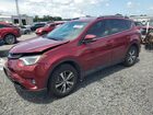 2018 Toyota Rav4 Xle Бордовый vin: 2T3WFREV0JW432375
