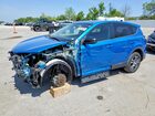 2018 Toyota Rav4 Le Blue vin: 2T3ZFREV4JW508872