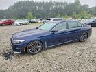 2020 Bmw 750 Xi Blue vin: WBA7U2C09LBM62153