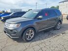 2019 Ford Explorer Limited Серый vin: 1FM5K7F85KGB42839