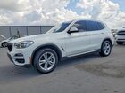 2020 Bmw X3 Sdrive30i White vin: 5UXTY3C09L9B62388