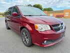 2017 Dodge Grand Caravan Sxt Бордовый vin: 2C4RDGCG8HR761468