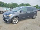 2016 Kia Sedona Sxl Gray vin: KNDME5C19G6171308