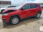 2018 Jeep Compass Sport Red vin: 3C4NJCAB4JT186473