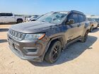 2018 Jeep Compass Sport Gray vin: 3C4NJCABXJT133549
