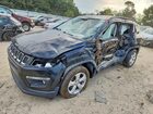 2018 Jeep Compass Latitude Black vin: 3C4NJCBB4JT134324