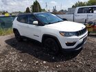 2019 Jeep Compass Altitude Fwd White vin: 3C4NJCBBXKT658174