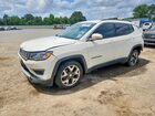 2019 Jeep Compass Limited White vin: 3C4NJCCB3KT819298
