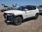 2018 Jeep Compass Limited Белый vin: 3C4NJCCB8JT494940