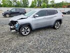 2019 Jeep Compass Limited Silver vin: 3C4NJCCBXKT793654