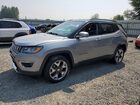 2020 Jeep Compass Limited Silver vin: 3C4NJCCBXLT108084