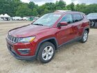 2021 Jeep Compass Latitude Red vin: 3C4NJDBB0MT554690