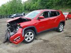 2019 Jeep Compass Latitude Red vin: 3C4NJDBB1KT679100