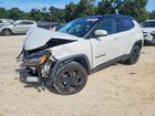 2020 Jeep Compass Latitude White vin: 3C4NJDBB2LT240148